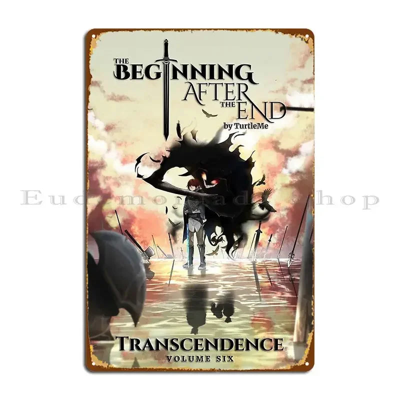 The Beginning After The End Transcendence Metal Plate