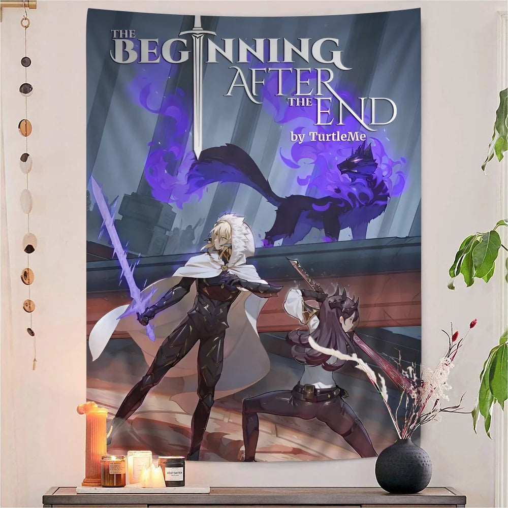 The Beginning After The End Armor Relic Tapestry