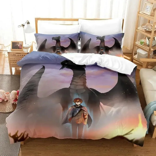 The Beginning After The End Dragon Bed Set